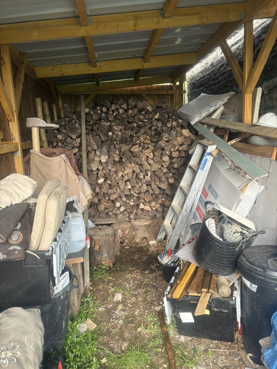 Please help - husband has looked in woodshed for stepladders but cannot find them….. #gotospecsavers #blindasabat