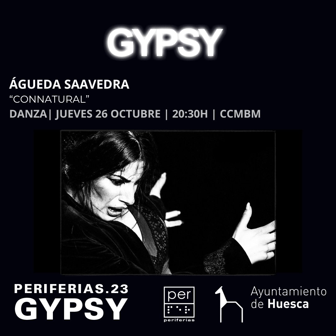 💃 Hoy, jueves, Águeda Saavedra nos presenta "Connatural". Acompañada de Juan Campallo a la guitarra y por los cantaores Jesús Corbacho y Pepe de Pura, quienes la llevarán en volandas en un baile que es puro sentimiento.

🎟Compra la entrada
culturahuesca.4tic.com/par-public/res…

#huesca