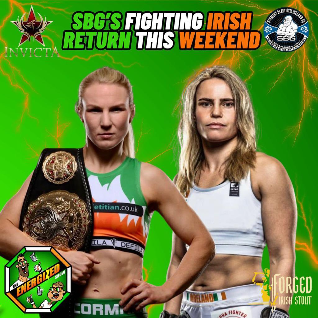 Energized_Show's tweet photo. @SBG_Ireland duo @dannimccormack & @DeeBegsMMA return to action this Friday at @InvictaFights 54 in Boston๐ฏ๐๐ฎ๐ช
#MMA #Invicta #InvictaFC #InvictaFC54 #DanniMcCormack #DeeBegley #SBGIreland #EnergizedShow ๐ฎ๐ช https://t.co/niKYkEknru