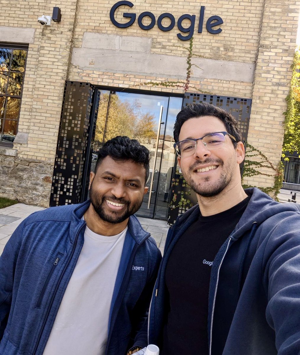 From screen to scene! Thrilled to meet the AI whiz I team up with online. Real-life meetings are the best! <a href="/Elyes__Manai/">Elyes Manai</a>