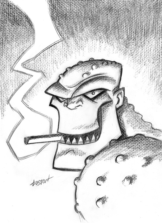 Loston_Wallace's tweet image. #KillerCroc #Batman #BTAS #DetectiveComics #DCComics 
Killer Croc!