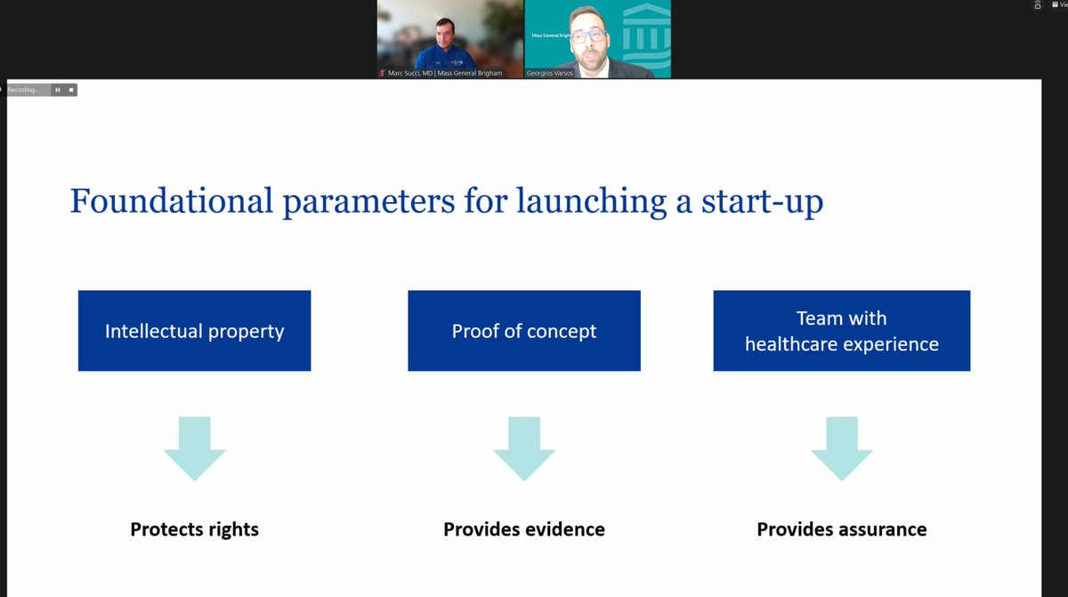 The Lifecycle of a startup - great lessons from <a href="/MGBInnovation/">Mass General Brigham Innovation</a> Georgios Varsos, PhD, happening now in <a href="/MassGenBrigham/">Mass General Brigham</a> Innovation Grand Rounds <a href="/meshincubator/">MESH Incubator™ at Mass General Brigham</a>