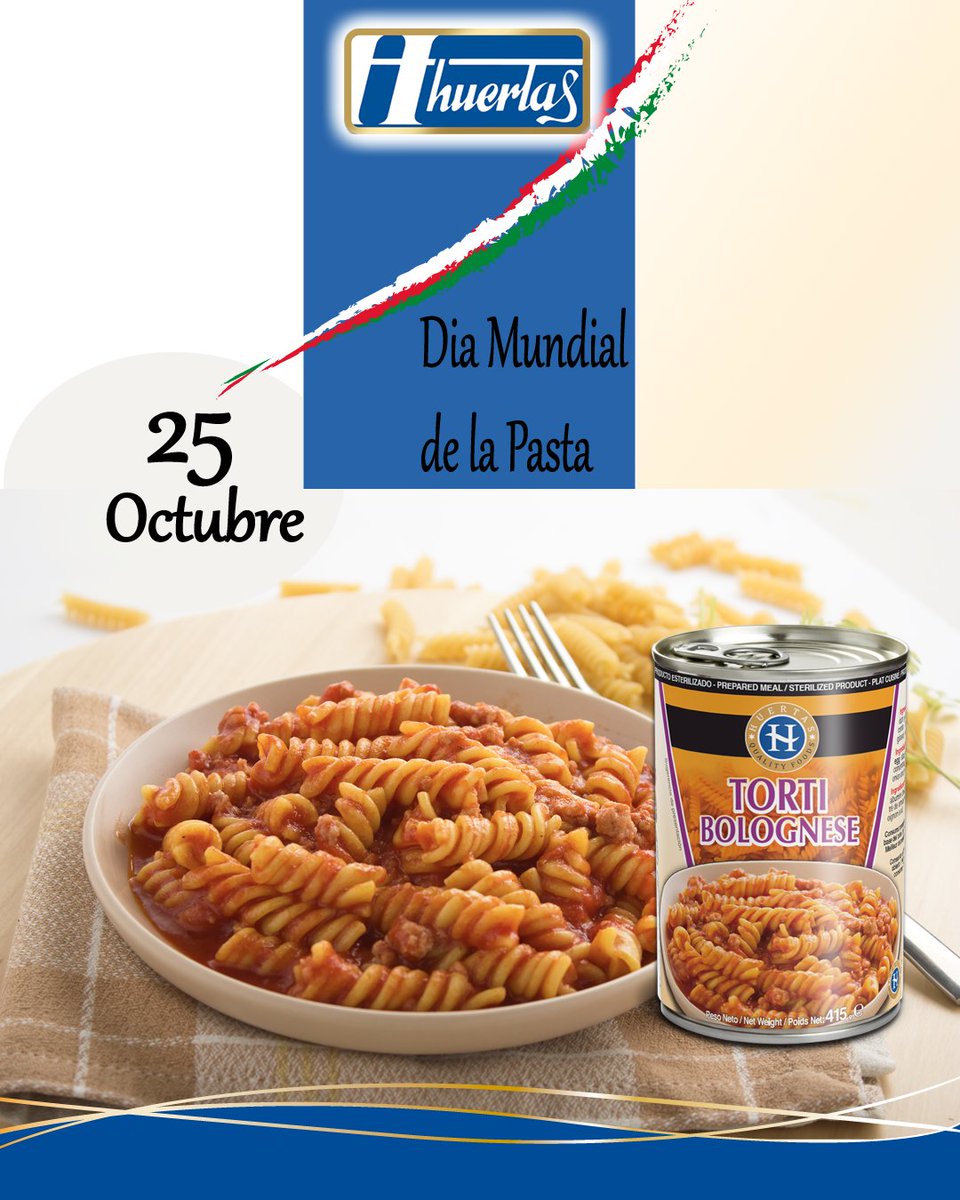 #DiaMundiadelaPasta 🍝Torti a la Boloñesa 🍝 
Disfruta de nuestro #PlatoPreparado que gusta a todos
¡¡Delicioso para los mas peques de la casa!! 😋 ABRIR y LISTO