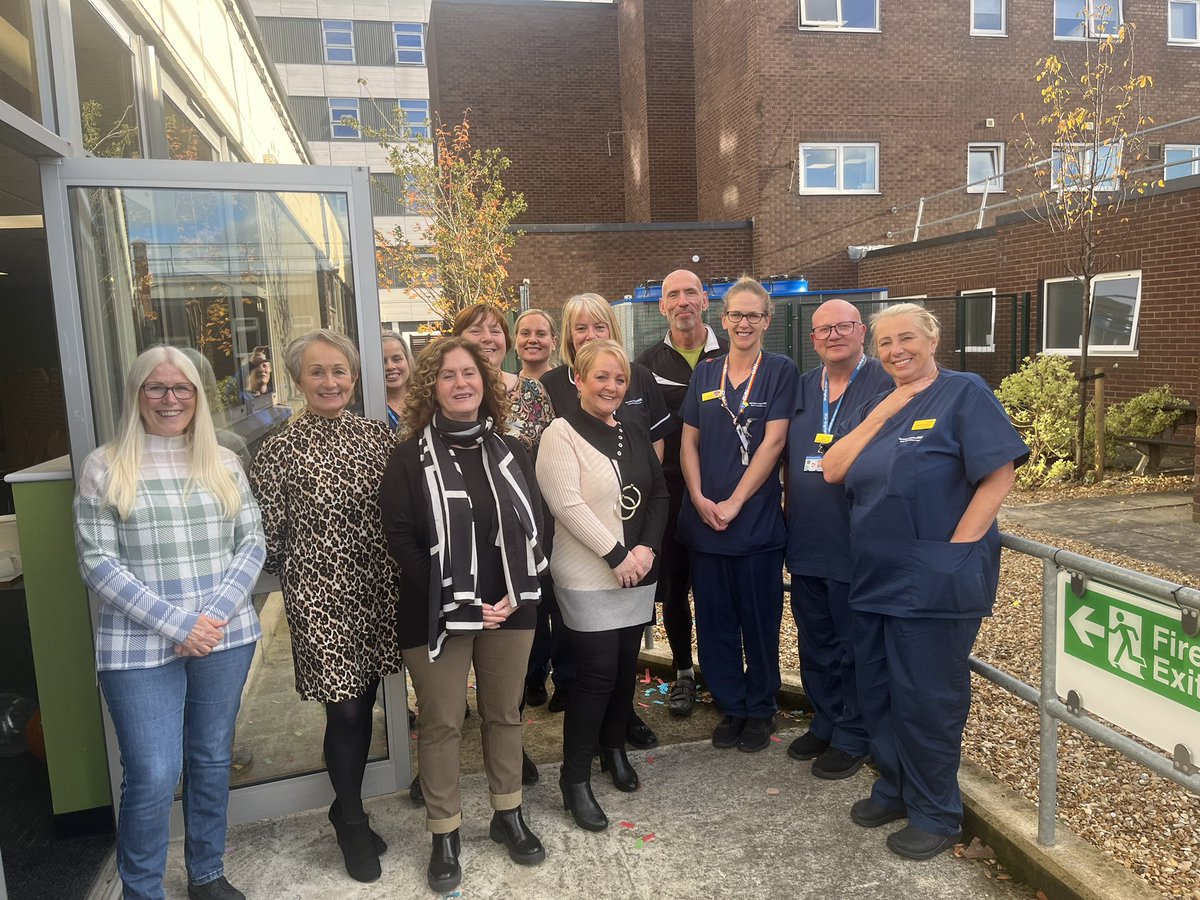 So today we said goodbye to Julie after 52 years service. An amazing achievement and thank you for all your hard work and service, you will be missed <a href="/BHNFTvascaccess/">Vascular Access Service</a> <a href="/CBU2_BHNFT/">CBU2</a> <a href="/barnshospital/">Barnsley Hospital</a> <a href="/HoskinsBecky/">#HelloMyNameIsBecky💙</a> <a href="/McdonnellSheena/">Sheena</a> <a href="/LouiseDeakin3/">Louise Deakin</a>
