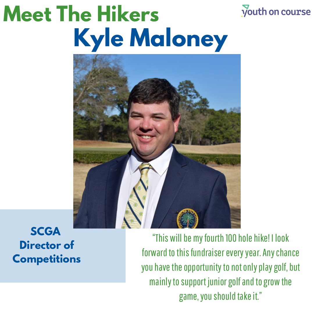SCJGF's tweet image. Meet The Hikers! This team of 4 are accepting the challenge to play (and walk 🫣) 100 HOLES of golf in ONE DAY on November 1st! Check out the link in our bio to learn more and to donate to our @yocgolf fundraiser! 👏🏻 e.givesmart.com/events/z9G/