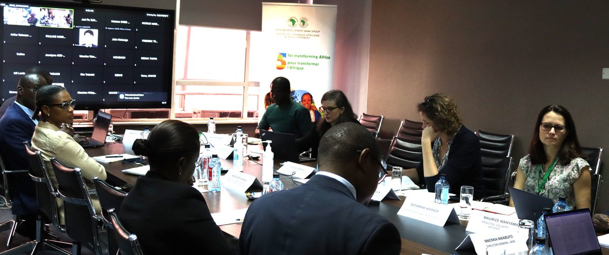 NnennaNwabufo's tweet photo. Our discussions focused on how to foster organizational learning and ensure complementarity between the @AfDB_Group and UNHCR’s operations with the objective of strengthening humanitarian response in the region. #ImproveQoL #Partnerships https://t.co/9C1NaiPX15