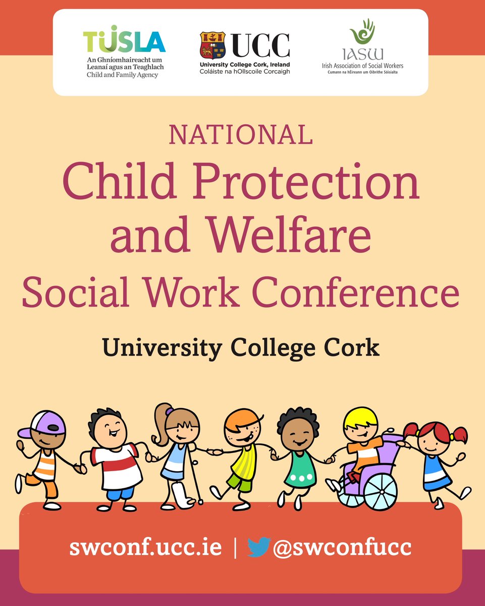 SWCONFUCC (@swconfucc) on Twitter photo Looking forward to meeting delegates at our first two @SWCONFUCC Masterclass events tomorrow! A reminder that this event is not-for-profit & run by frontline staff and @UCCsocialwork #SWCONF23
Organisers: <a href="/uccsocialwork/">@UCCsocialwork</a> @uccappsoc <a href="/IASW_IRL/">IASW</a> <a href="/tusla/">Tusla - Child and Family Agency</a> Looking forward to meeting delegates at our first two @SWCONFUCC Masterclass events tomorrow! A reminder that this event is not-for-profit & run by frontline staff and @UCCsocialwork #SWCONF23
Organisers: <a href="/uccsocialwork/">@UCCsocialwork</a> @uccappsoc <a href="/IASW_IRL/">IASW</a> <a href="/tusla/">Tusla - Child and Family Agency</a>