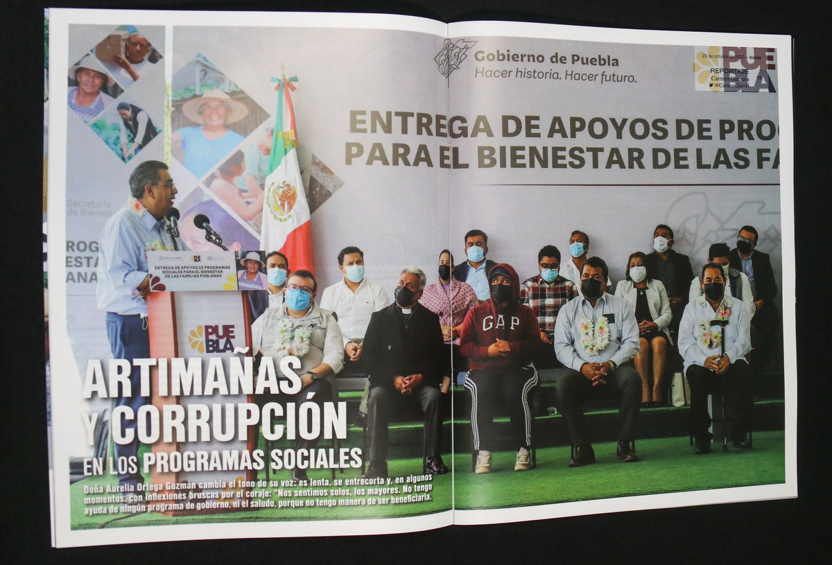 AntorchaPuebla_'s tweet photo. #Reportaje👀👉🏻| Artimañas y corrupción en los programas sociales  

Sexagenaria y jornalera, doña Aurelia revela que los programas sociales no llegan a mucha gente que trabaja y que son insuficientes para comprar los productos de la...

Reportaje completo: https://t.co/1hABXcXo3S https://t.co/iBtwN0CTbS