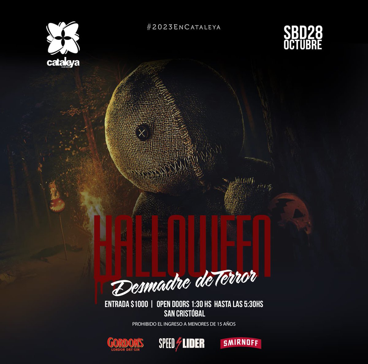 Noche de terror 👻 para cerrar el mes 

Hallowen y su #Desmadre son una tradición 

Las estrellas serán testigo de otra noche donde vas a mover el esqueleto 💀 como si fuera la última vez 

Toca DJs @nicoriverodj_ 
Anima El Gallego 🎤