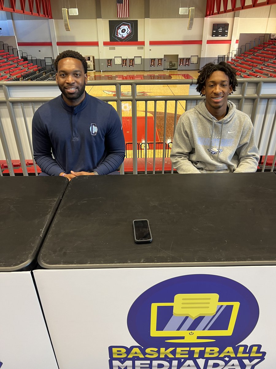 Birmingham Area HS Basketball Media Day (@prepsportsmngt) on Twitter photo <a href="/CaleraEagleBbal/">Calera Basketball</a> Coach Drake is here with Tierren Thomas. The Eagles are looking to have fire and desire as they continue to play quick and aggressive basketball this season. <a href="/CaleraEagleBbal/">Calera Basketball</a> Coach Drake is here with Tierren Thomas. The Eagles are looking to have fire and desire as they continue to play quick and aggressive basketball this season.