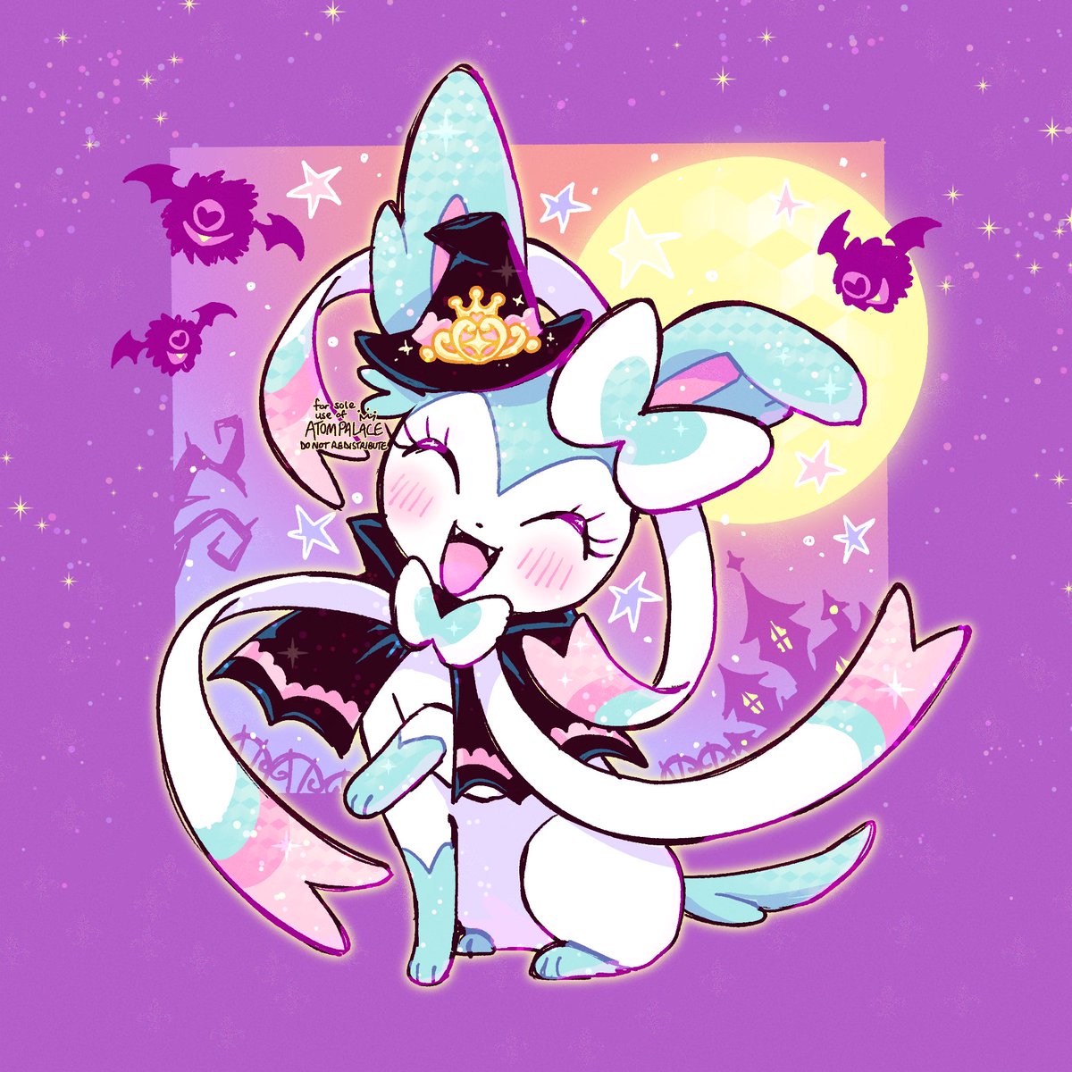 atompalace's tweet photo. spooky season Solveon!!! 🌙💜🦇✨ https://t.co/JMcPAwdyjg
