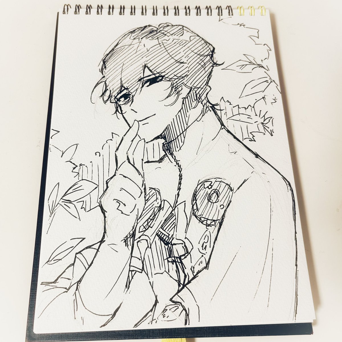 ライブで描いたアルジュナ
ほらこの角度なら良い感じになってるんです多分 