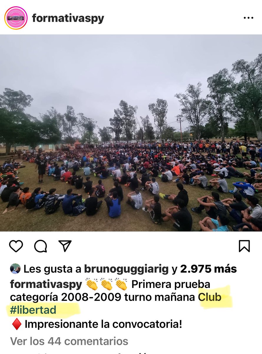 CarlosGugg's tweet photo. A 22 años de la llegada de @Horacio_Cartes al Club Libertad @Libertad_Guma, no solo llegaron los títulos, las transferencias y las grandes contrataciones. 

En “La Huerta” florecen miles de repollitos que anhelan ser las próximas JOYAS del  futbol paraguayo ! https://t.co/PpRBLa1RUR