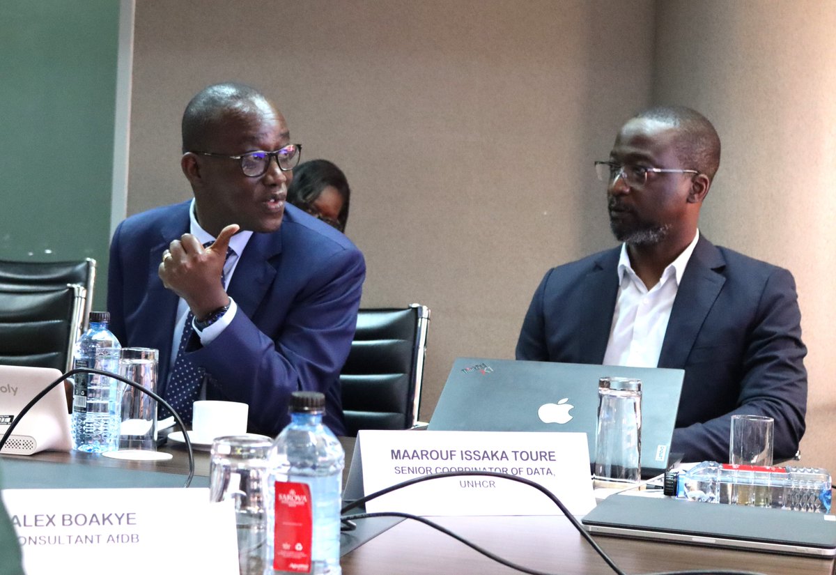 NnennaNwabufo's tweet photo. Our discussions focused on how to foster organizational learning and ensure complementarity between the @AfDB_Group and UNHCR’s operations with the objective of strengthening humanitarian response in the region. #ImproveQoL #Partnerships https://t.co/9C1NaiPX15