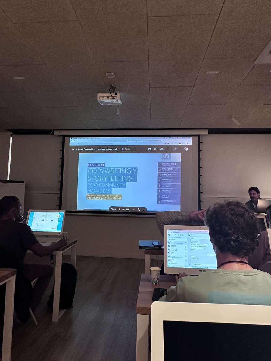 Esta clase promete!!!!! Here we go.. 🚀🚀🚀
<a href="/aulaCM/">Aula CM - Escuela de Comunicación y Marketing</a>  <a href="/MktMindsAgency/">Marketing Minds Agency | Agencia de Marketing</a> 
#MarketingDigital