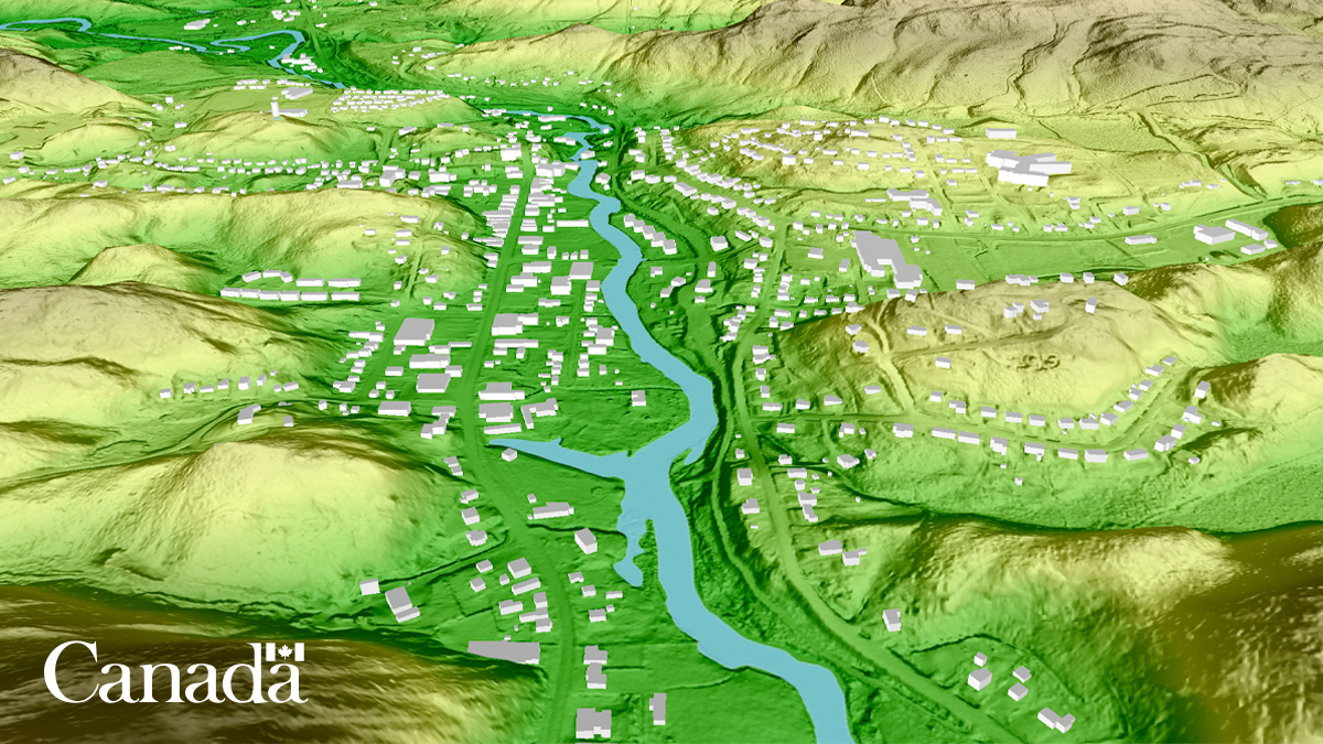 NRCanScience's tweet photo. We’ve achieved a sky-high milestone! 

New LiDAR-derived elevation datasets have been updated, covering over a million square kilometres. This area covers 36.6M Canadians – that’s 92% of the population!

Learn more: https://t.co/xsxD0CsNsw

#OpenData https://t.co/CnKr5pmH1C