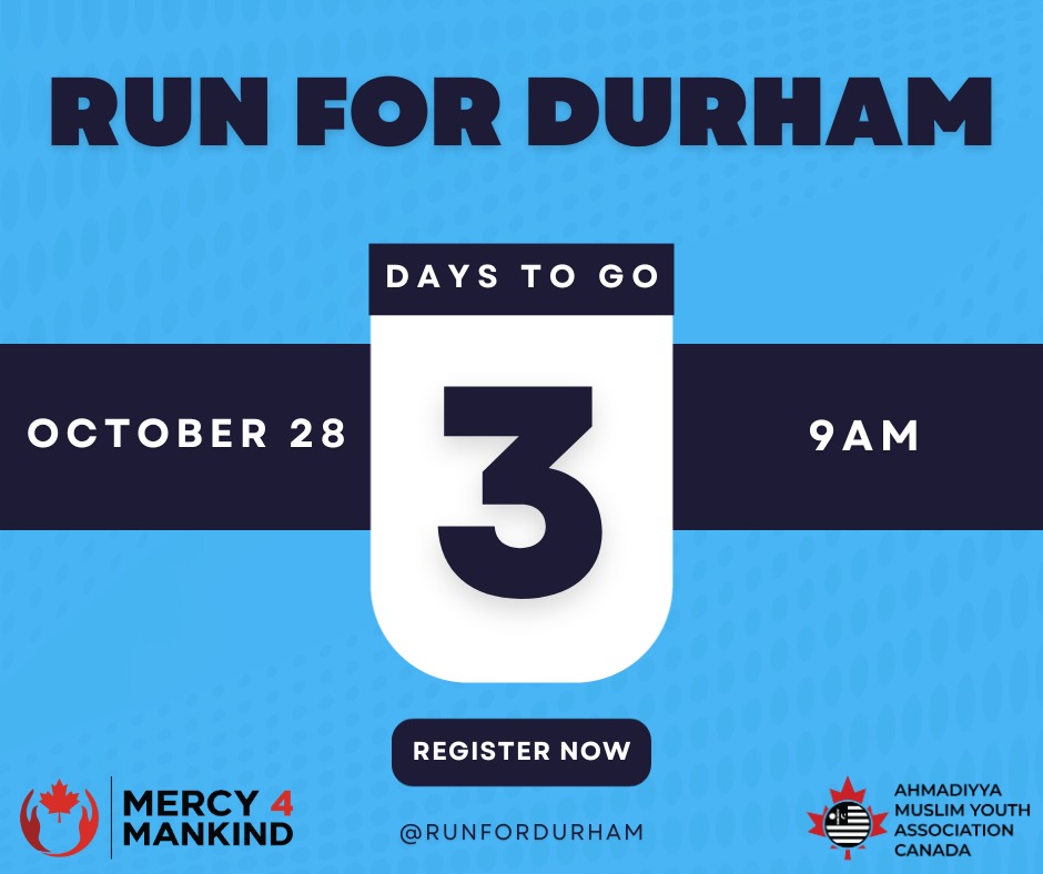 RunForDurham's tweet photo. 3 DAYS LEFT
RUN FOR DURHAM in support of Lakeridge Health Foundation
Saturday, October 28th, 2023
Kiwanis Heydenshore Park
484 Water Street, Whitby, On
Register: https://t.co/7bi5VeasIs
#Mercy4Mankind #RunForDurham #Durham https://t.co/c2vrChIyZd
