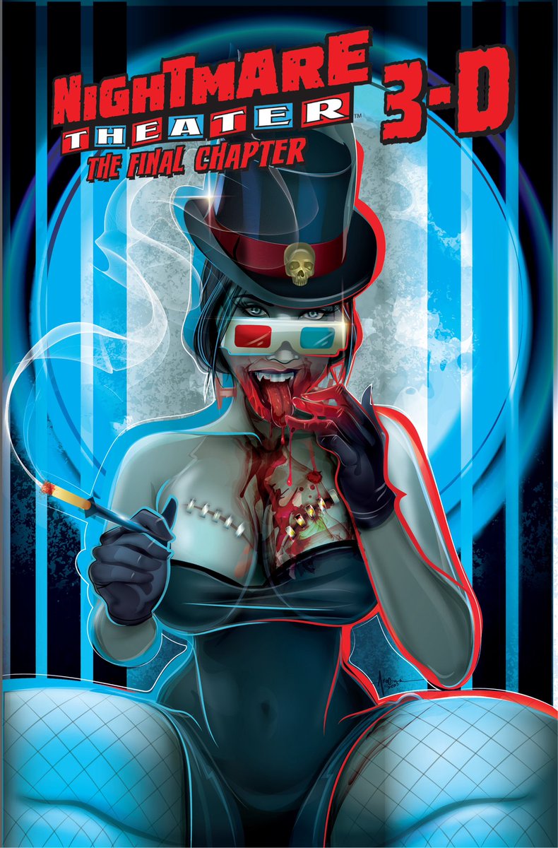 Do we have variant covers from award–winning vector artist extraordinaire @OrlandoArocena 4 the #NightmareTheater3D #kickstarter #comic campaign? What do you think? #NT3D launches #Halloween 🎃 don’t be scared. Click 2 follow and be notified upon launch. kickstarter.com/projects/schra…