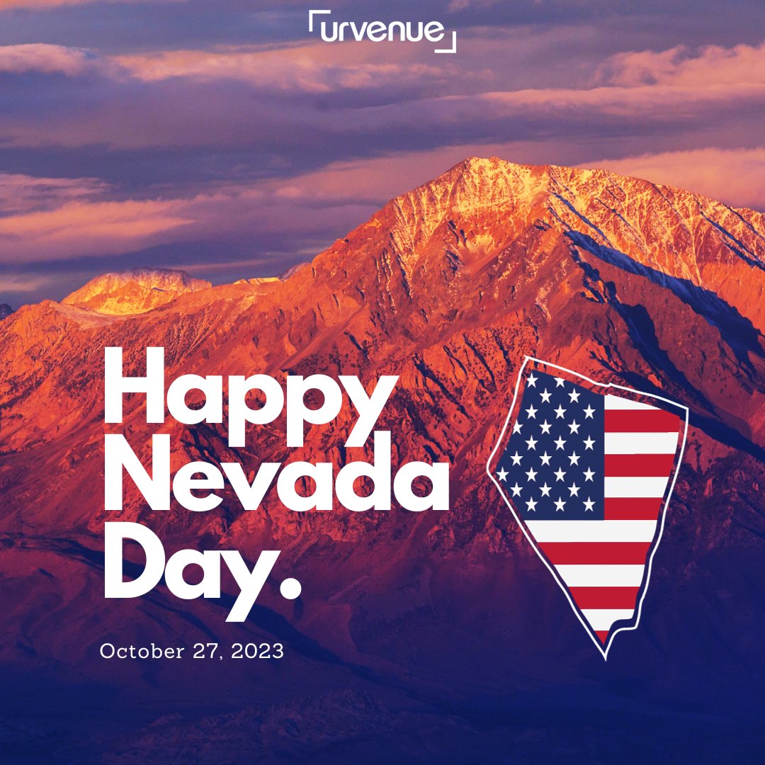 Happy Nevada Day, from UrVenue!

#NevadaDay #SilverStatePride #UrVenue #HospitalityIndustry #HospitalityTechnology