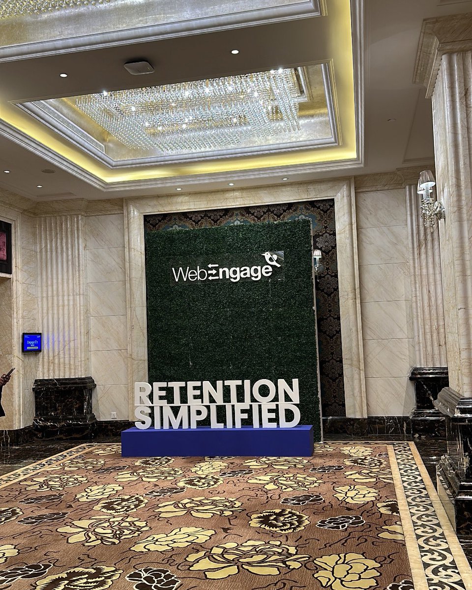 Mufayrij's tweet image. Thanks @WebEngage for hosting an amazing event ❤️
#EngageMint