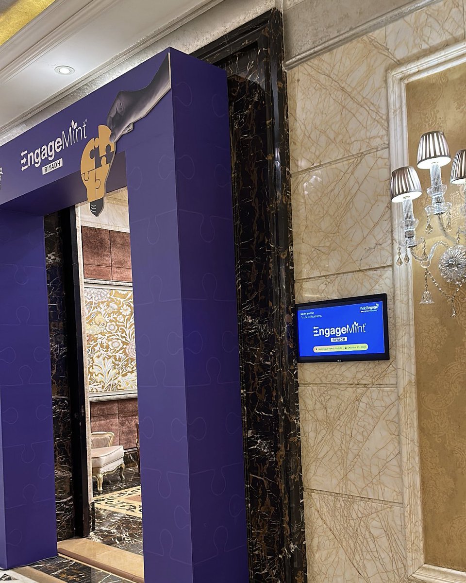 Mufayrij's tweet image. Thanks @WebEngage for hosting an amazing event ❤️
#EngageMint