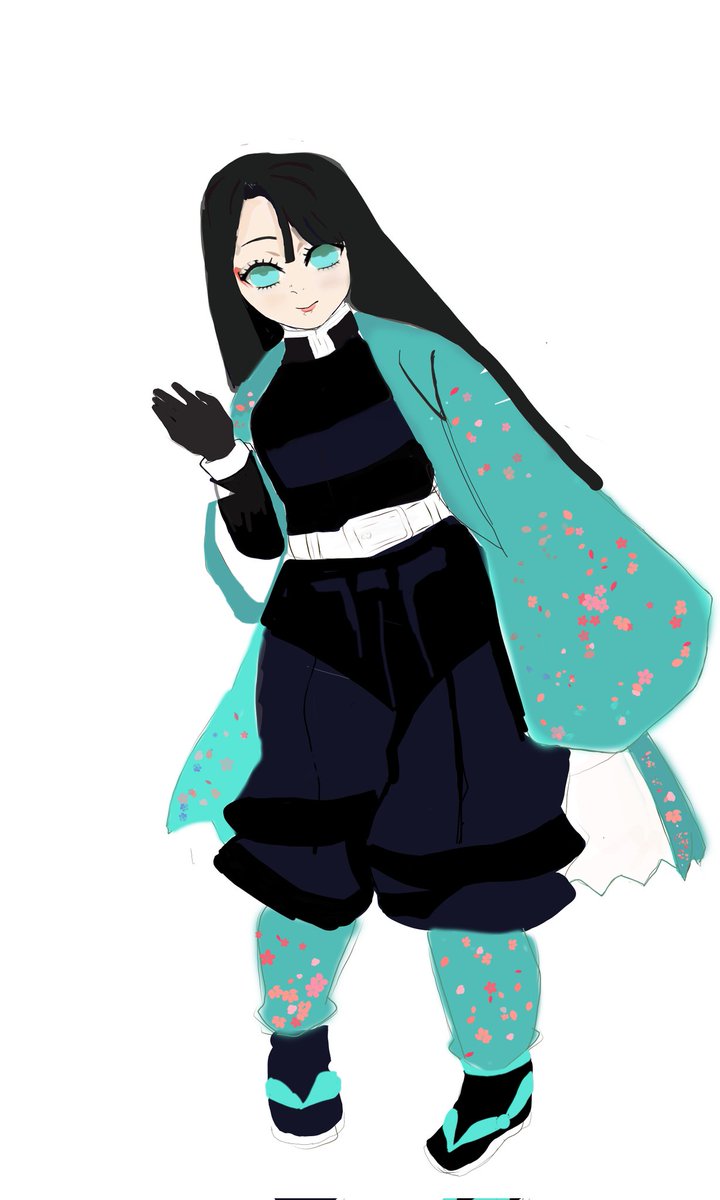 Mi oc kny 
Rei hashimoto 🌸
#ockny #kimetdunoyaibaoc