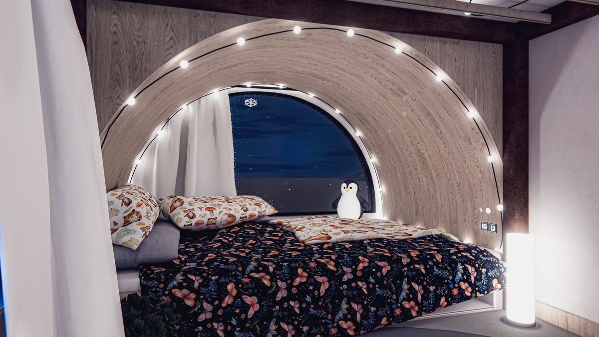 Rest And Sleep In A Cosy Cabin
快適なキャビンで休息と睡眠を

World : Snowed In
Author : ep

World URL :
vrchat.com/home/world/wrl…

#VRChat #VRC #VRChat_world紹介
#VirtualPhotography #Neo写真