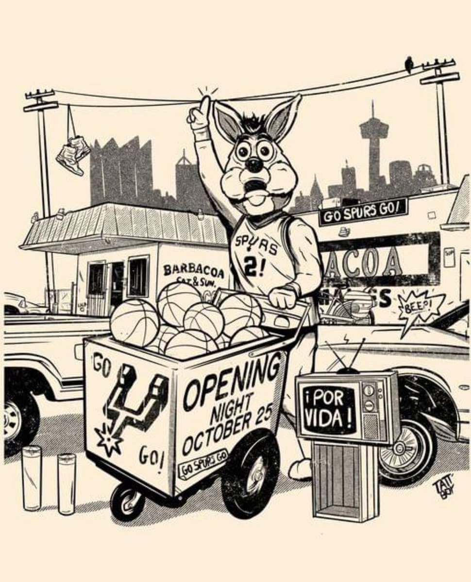 Jeremylance210's tweet image. It’s opening day for the San Antonio Spurs! 8:30pm . Frost Bank Center . San Antonio, TX. vs. Dallas Mavericks #PorVida #GoSpursGo