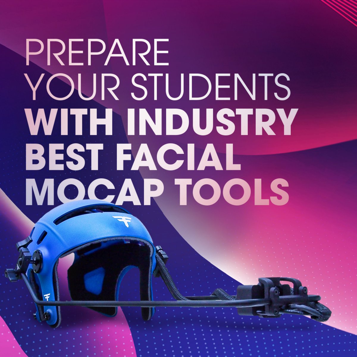 Con l'acquisto della nuovissima Headcam Mark IV Dual Band, puoi sbloccare licenze gratuite per i software <a href="/FacewareTech/">Faceware</a>

Preparati a formare gli #animatori di domani per l'industria dei #VFX e dei #videogiochi!

Per maggiori informazioni puoi contattare Omnicap o <a href="/GPEMmocap/">GPEM</a>