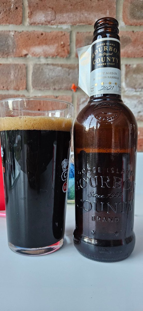 RichSwin's tweet photo. Pheweeee! This is 90's Christina Agulera level durty!
All the roasted malts, caramel, toffee, sweetness of 14% alcohol.
Wow. Not one to swig at, but really, really good.
I'm going to have to have a pop at making one of these bad boys. #durty #beer #gooseisland #stout #impy https://t.co/poiQ911wrv