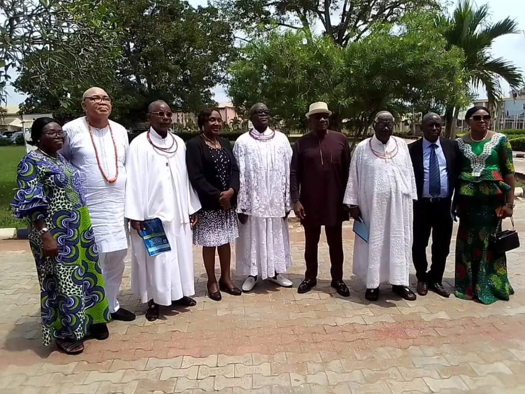 Colloquium on Counting System in Edo at Benson Idahosa University.  Presenter: Engr. Dr.Goddie Isibor. Representatives of the Oba of Benin and Benson Idahosa University Management are appreciated for making the brainstorming session a big success.