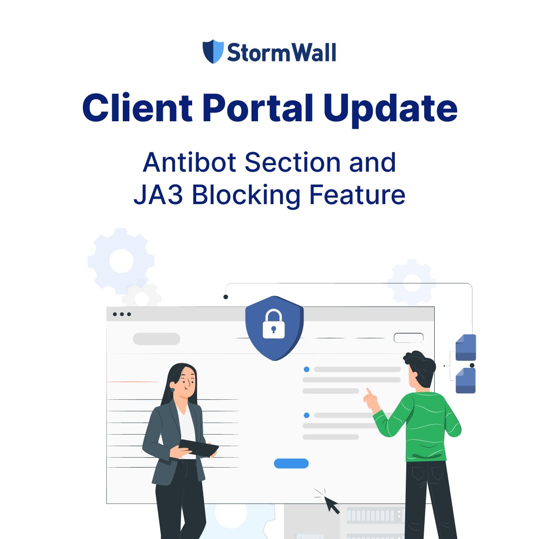 stormwall_net's tweet photo. StormWall Client Portal Update for Website Protection: Antibot and JA3 Blocking Feature 🛡️

We introduced a new Antibot section and added a new feature: JA3 blocking.

Learn more about new features in our blog post.https://t.co/AGmZ6Ki7Bp https://t.co/tEANmAMMWT
