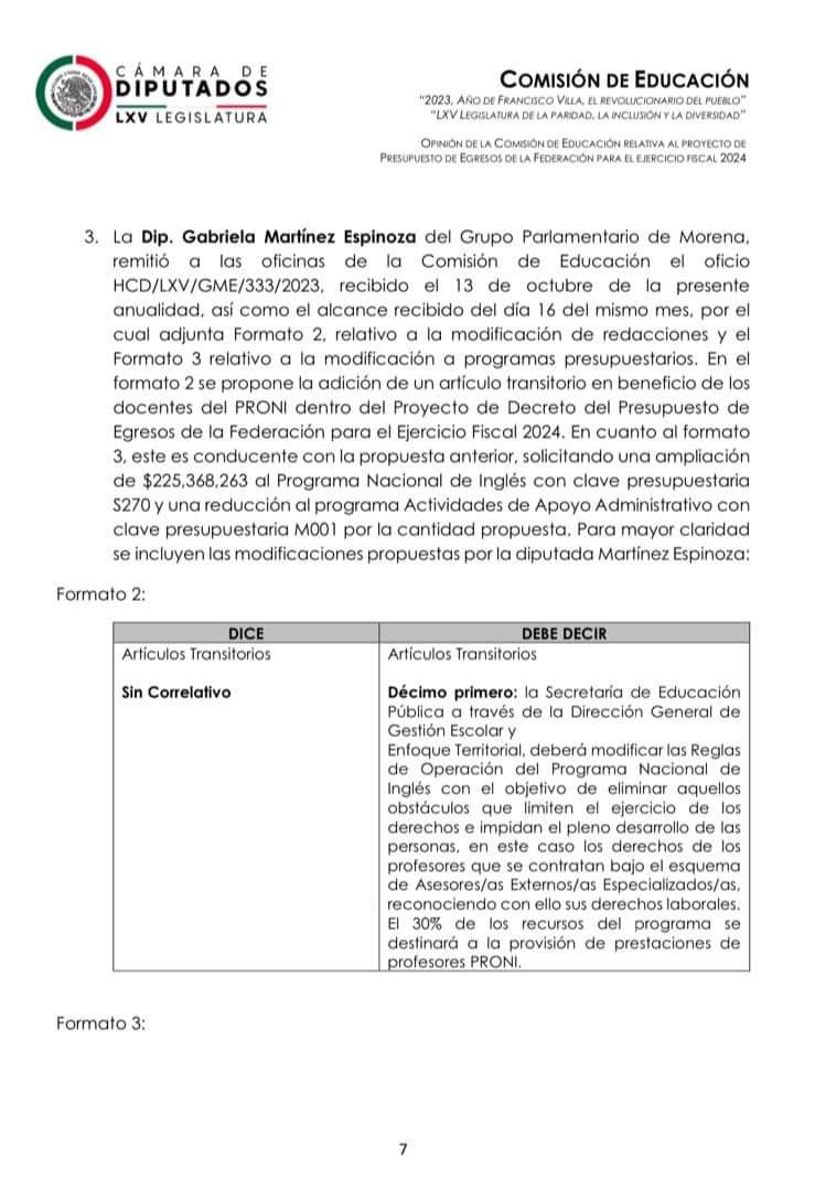 Diputados apoyen la causa , miles de maestros de inglés por más de 10 años laborando como teachers para la <a href="/SEP_mx/">SEP México</a> sin prestaciones 
<a href="/SG_Morelos/">Secretaría de Gobierno Morelos</a> <a href="/GabrielaCajeme/">Gabriela Martínez Espinoza</a> 
<a href="/Gio_Proni_NL/">GIOCANNI CONDE</a> <a href="/elErickJuarez/">Erick Juárez Pineda</a> <a href="/fuerzaprooaxaca/">FUERZA PRONI OAXACA</a> <a href="/Letamaya/">Leticia Ramírez Amaya</a> <a href="/UniondeMorelos/">La Unión 🌐</a> <a href="/SEM_Morelos/">Secretaría de Educación Morelos</a>