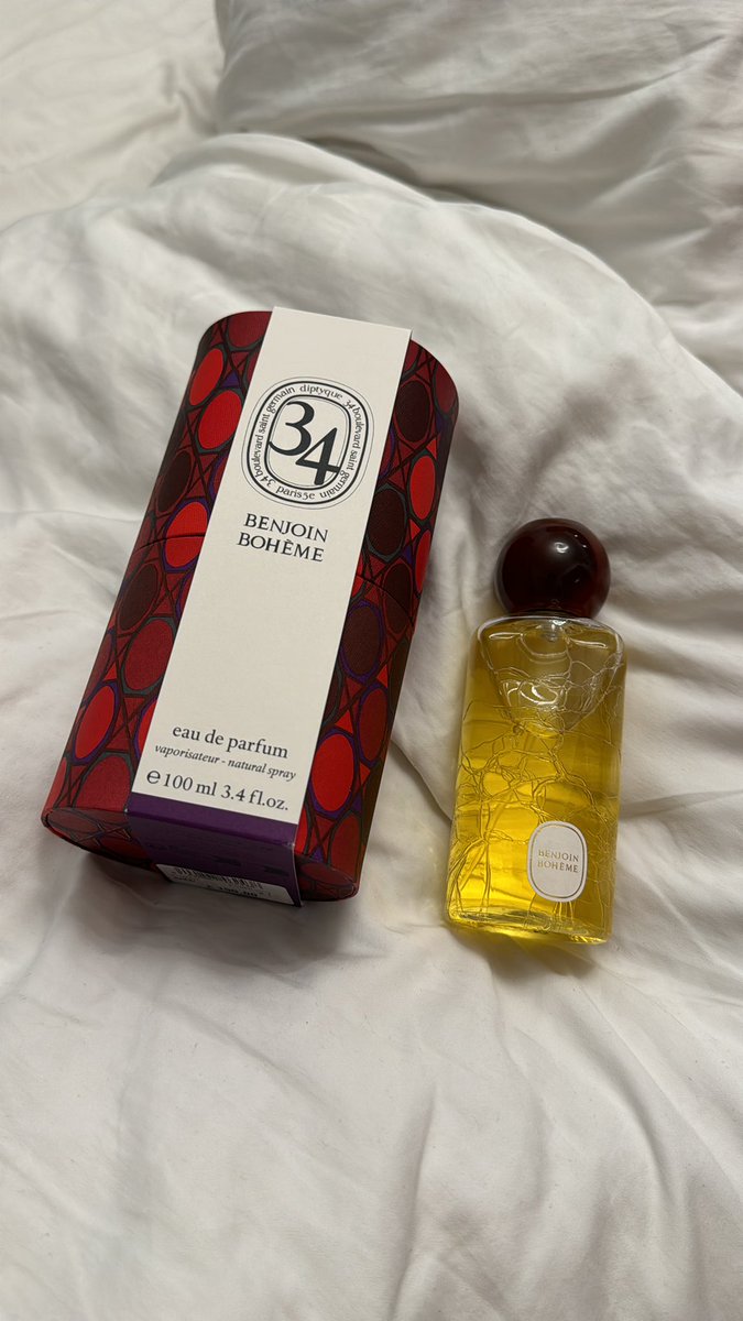 Heard great things about Diptyque Benjoin Boheme. It didn’t disappoint. 🥰