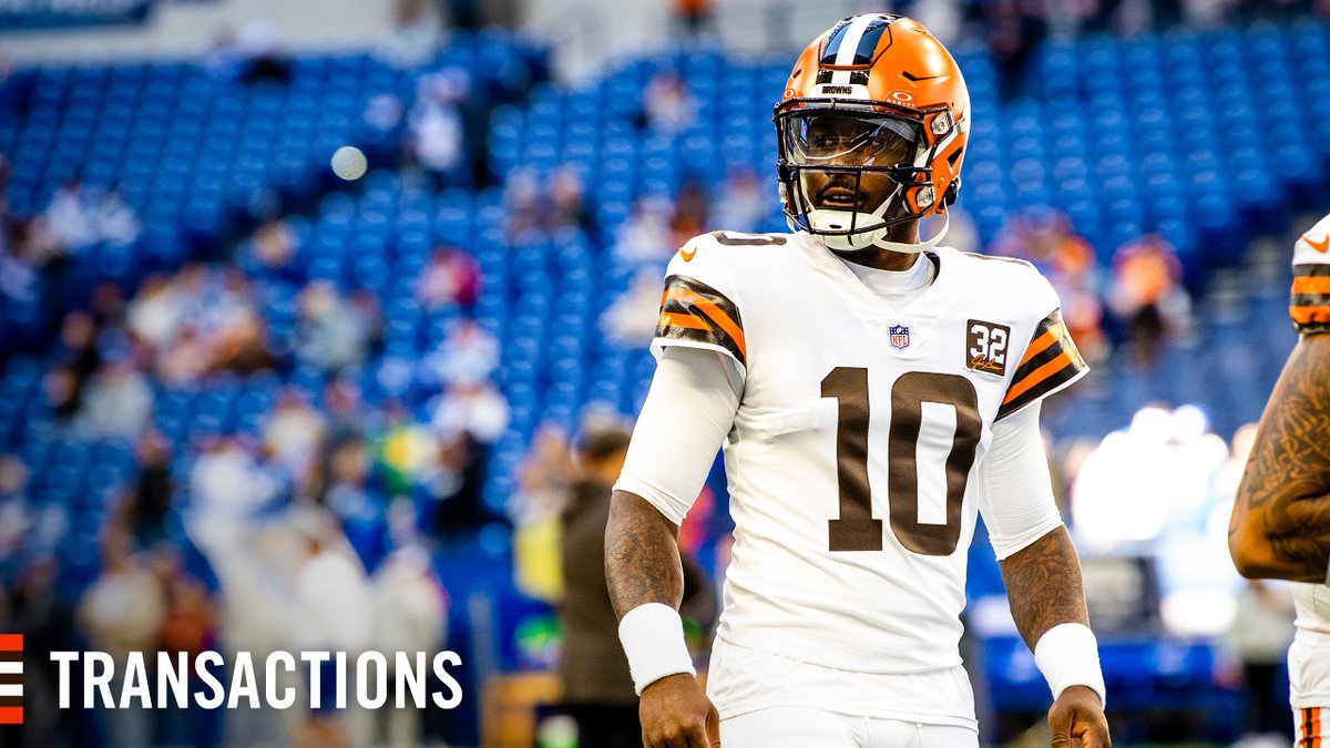 We have signed QB P.J. Walker to the active roster. 

RB Nate McCrary and RB Jordan Wilkins have also been signed to the practice squad.