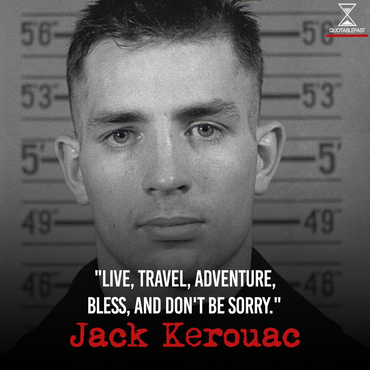 TheQuotablePast's tweet photo. Jack Kerouac. https://t.co/MAMmoF29s3