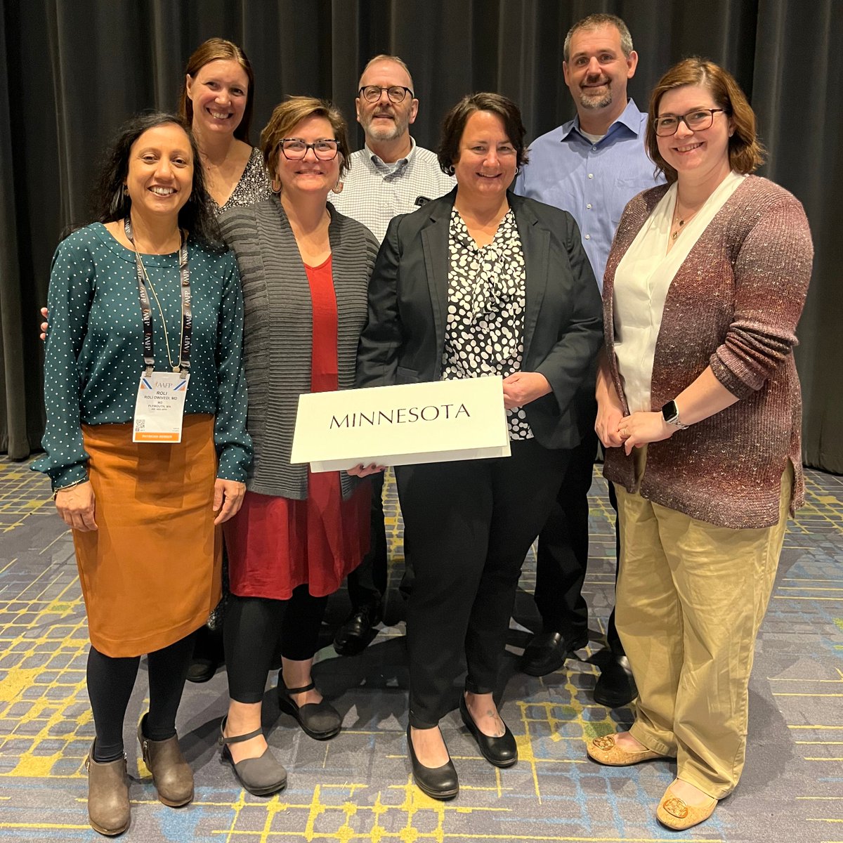 Minnesota Delegation at #AAFPCOD. 

We couldn't be more grateful for these passionate, caring leaders. 

#MAFPAdvocacy #AAFPFMX