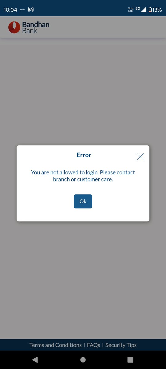 saikatit86's tweet photo. @bandhanbank_in Since the app was updated I cannot login in the bandhan app, I don't know if it will be fixed in this lifetime. https://t.co/c2bcd7C9tW