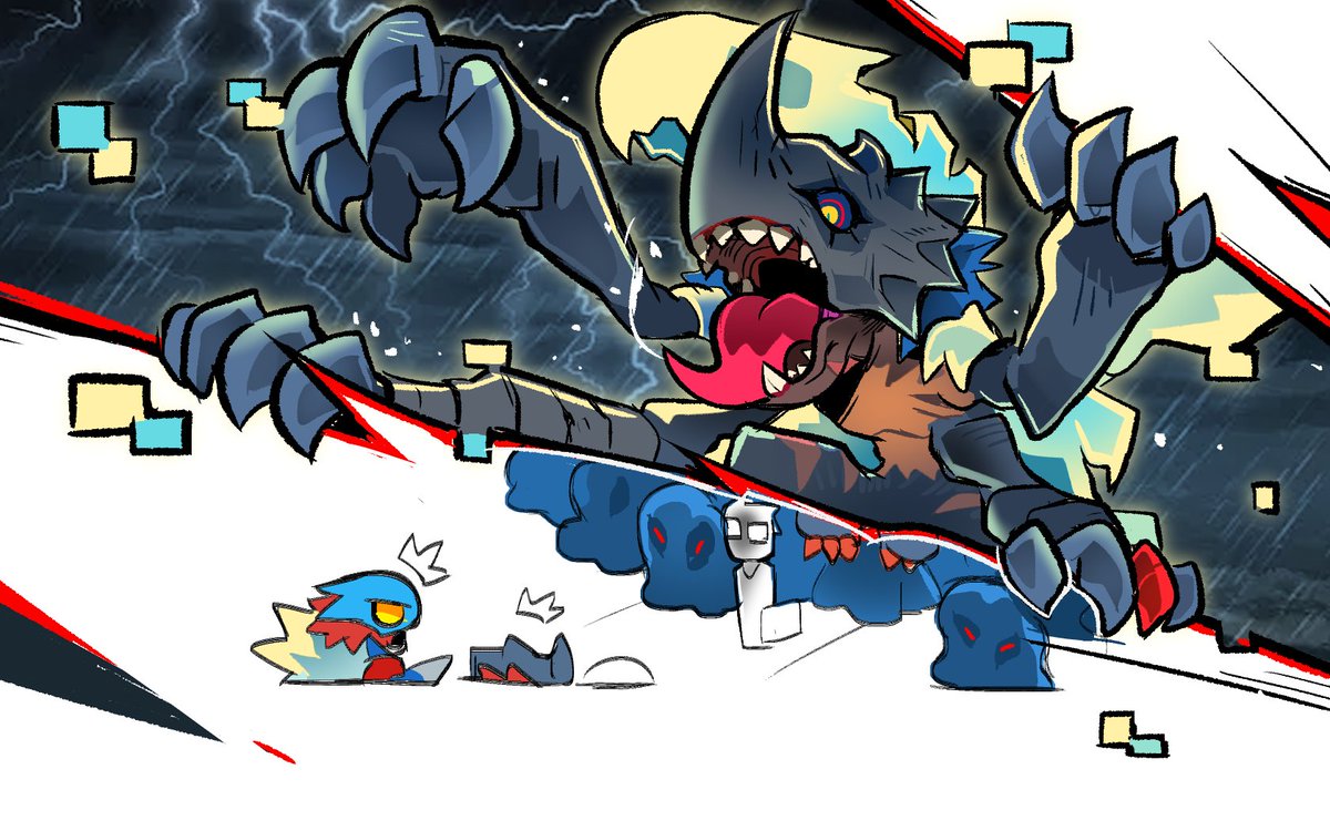 FakeBali's tweet photo. Turdy adventure with Digimon Color! Day 26
#digimonth2023 #turdy2023 https://t.co/APnCiuh6Z1
