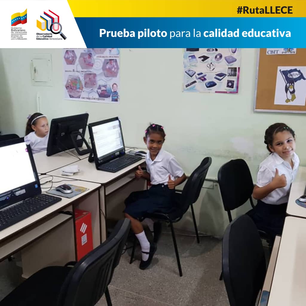 CDCESucre's tweet photo. En la EB "Federal Sucre", del municipio Sucre, se realiza la aplicación de la Prueba Piloto de la Calidad Educativa a niños y niñas de 3ro y 6to grado. 

Juntos en la #RutaLlece
#mppeducacion 
#mppe 
#ActivosYFirmes
@NicolasMaduro 
@MPPEDUCACION
@_LaAvanzadora
@KarenlyPSUV https://t.co/D7HX3t2HIR
