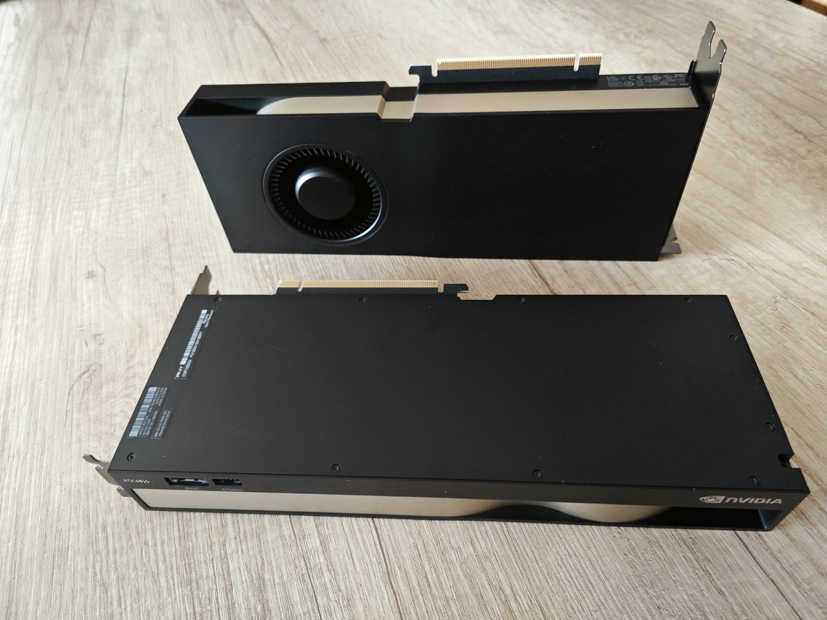 LinuxVixion (@lvixion) on Twitter photo Ready to test these nice 4500 ADA <a href="/nvidia/">NVIDIA</a> cards benchmarking #RELION5 ....I wish <a href="/SjorsScheres/">Sjors Scheres</a>, Only Relion 4. We'll let you know to our <a href="/cryoEM_Papers/">cryoEM Papers</a> Friends. <a href="/CryoemCsic/">CryoEM_CSIC</a> Ready to test these nice 4500 ADA <a href="/nvidia/">NVIDIA</a> cards benchmarking #RELION5 ....I wish <a href="/SjorsScheres/">Sjors Scheres</a>, Only Relion 4. We'll let you know to our <a href="/cryoEM_Papers/">cryoEM Papers</a> Friends. <a href="/CryoemCsic/">CryoEM_CSIC</a>