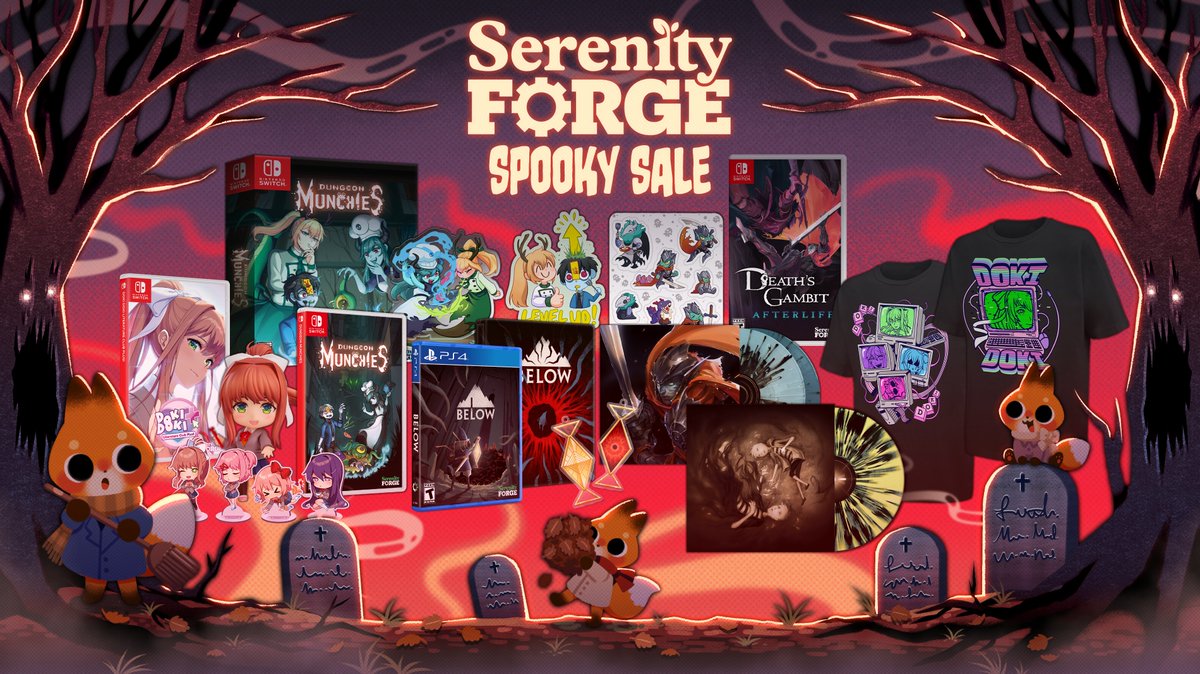 Spooky Sale via Serenity Forge Store. ow.ly/a83q50Q0Ip6