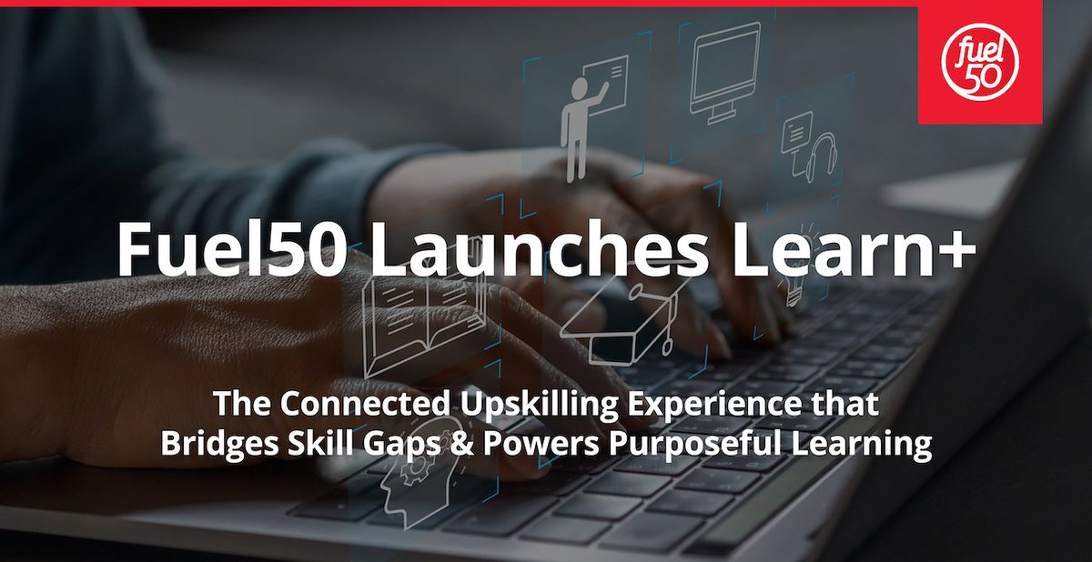 Incredibly excited to see the launch of Learn+, an AI-enabled product that integrates Fuel50's Talent Marketplace with Learning Platform Solutions to deliver personalized, career-focused learning recommendations. Learn more: #Fuel50 bit.ly/49014LY