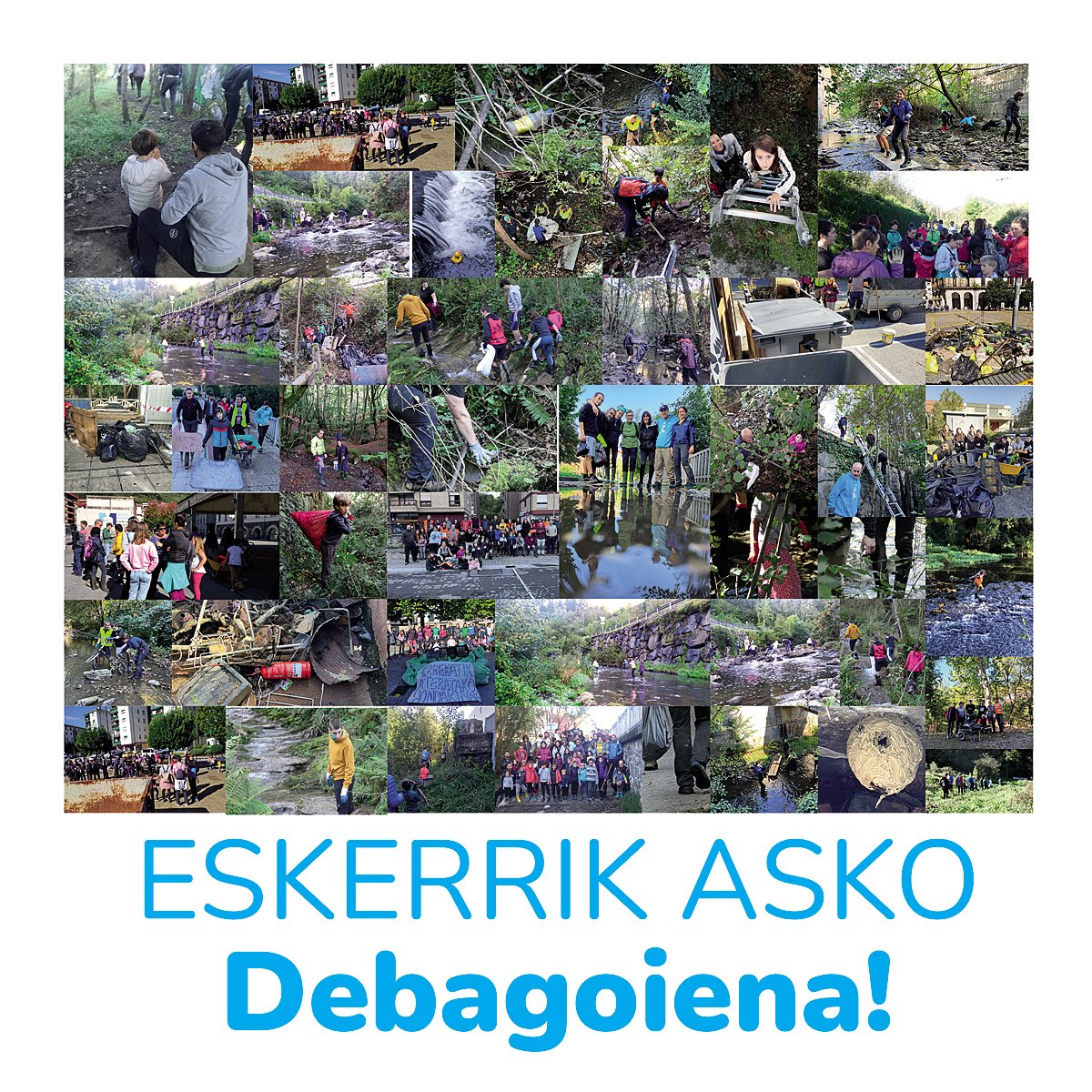 Eskerrik asko debagoiendarrak! [Testua: Errekak Bizi Auzolanean] mondraberri.eus/eskerrik-asko-… #Deba_Erreka #Aramaio_Erreka #Arrasate #Debagoiena <a href="/errekakbizi/">Debagoienean errekak bizi auzolanean</a>