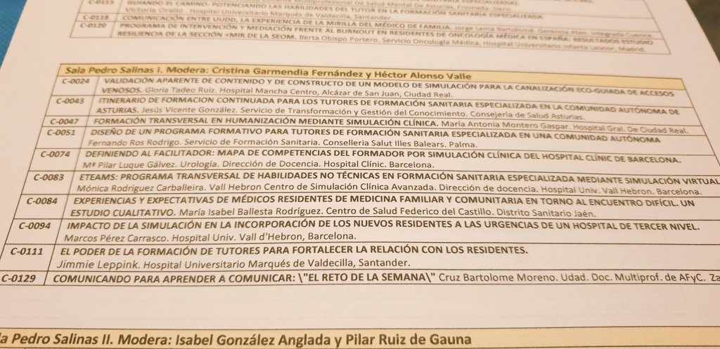 Leppink Analytics (@leppinkanalyti1) on Twitter photo Mañana (jueves) presentaré en el congreso <a href="/sefseareda/">SEFSE-AREDA</a> unos resultados de un proyecto de #formación #longitudinal para #tutores y #residentes, de parte de mi equipo del <a href="/HUnivValdecilla/">Hospital Universitario Marqués de Valdecilla</a> y <a href="/hvvaldecilla/">HvV</a> <a href="/HDocencia/">Docencia Valdecilla</a> <a href="/HolandaMarisol/">Marisol Holanda peña</a> Mañana (jueves) presentaré en el congreso <a href="/sefseareda/">SEFSE-AREDA</a> unos resultados de un proyecto de #formación #longitudinal para #tutores y #residentes, de parte de mi equipo del <a href="/HUnivValdecilla/">Hospital Universitario Marqués de Valdecilla</a> y <a href="/hvvaldecilla/">HvV</a> <a href="/HDocencia/">Docencia Valdecilla</a> <a href="/HolandaMarisol/">Marisol Holanda peña</a>
