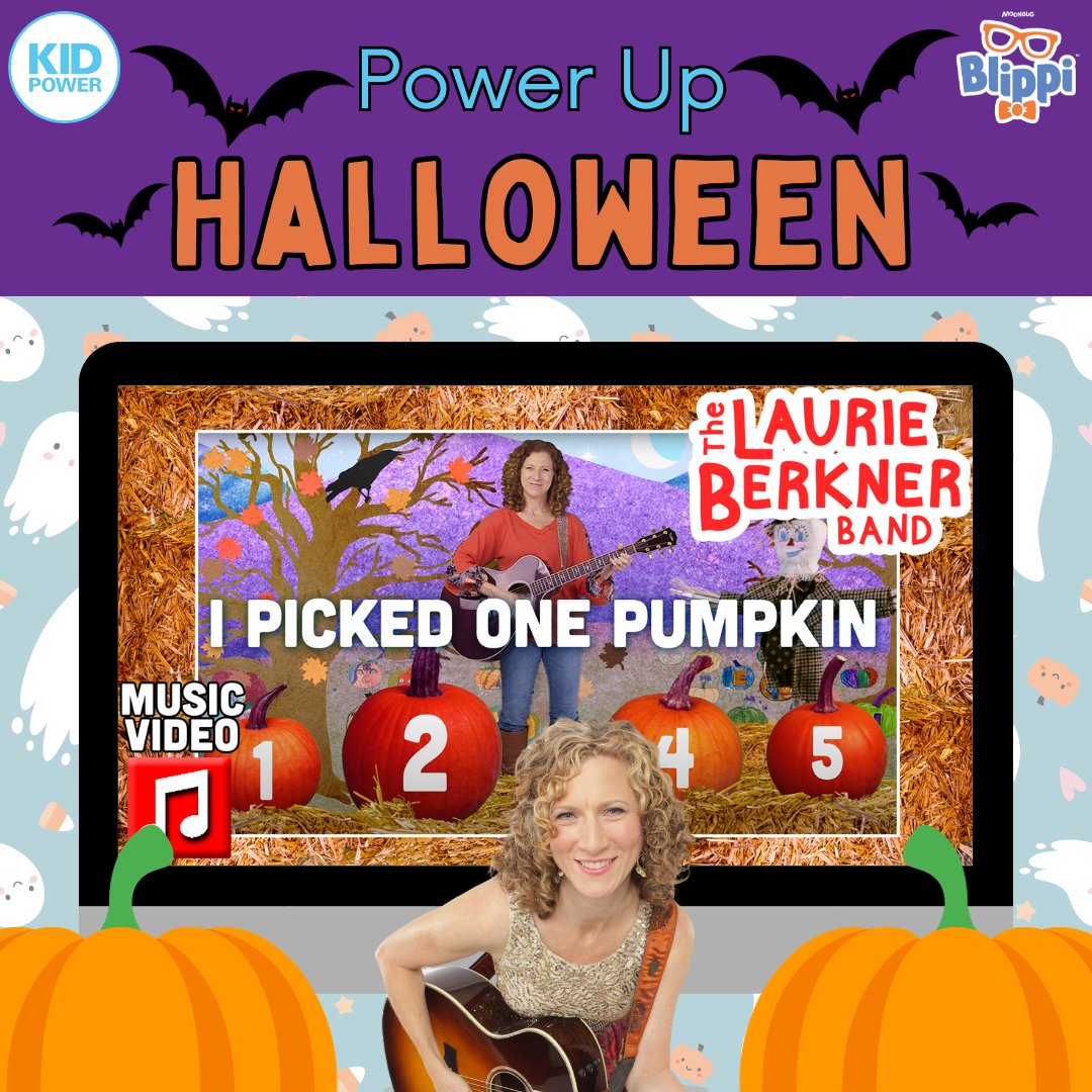 It's official, @LaurieBerkner has topped the Kid Power charts! It's no surprise when you have such great talent at your disposal. Have your #students seen 'I Picked One Pumpkin' yet? There's no better way to Get Active and Save Lives! Link: links.gokidpower.org/I7ll