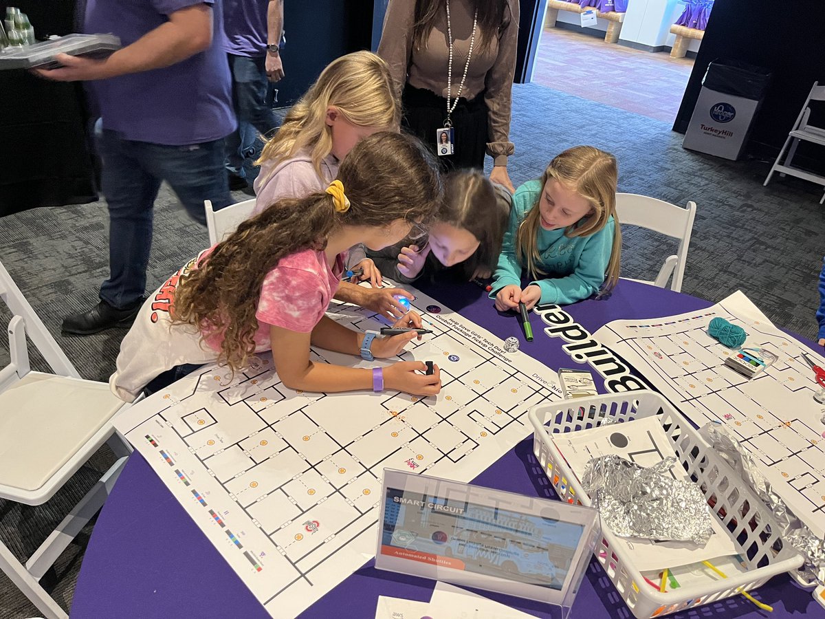 Rippsters's tweet image. Our afternoon #STEAM challenge with #awsgirlstechday is with @Ozobot and delivering/picking up packages @HilliardSchools @BeaconBobcats