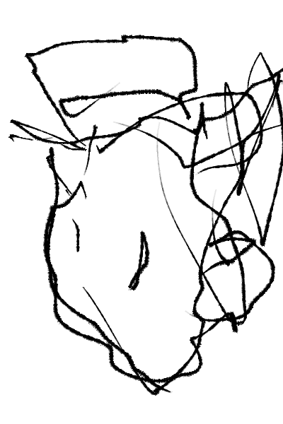 足で描いたリッペァ 