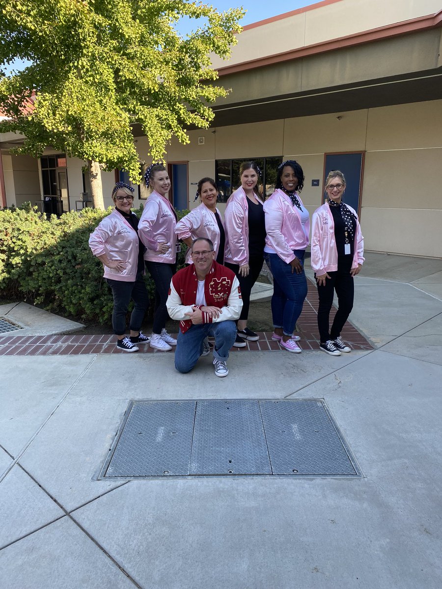 50th day of school celebration at Miller Elementary. Went by so fast it was like “Grease Lighting”