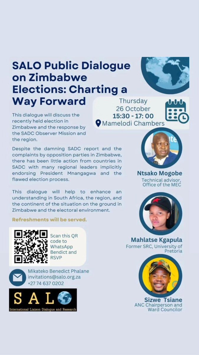 TshwaneAncyl's tweet photo. Please join us tomorrow for a dialogue in Mamelodi. Looking forward to seeing you there 😁

#myanc 
#ancyouthleague https://t.co/ImniFplyGv
